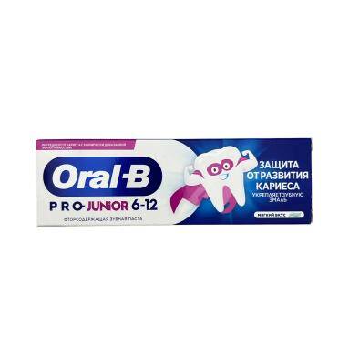 ORAL-B PRO JUNIOR 6-12 75ML 9487 - 1
