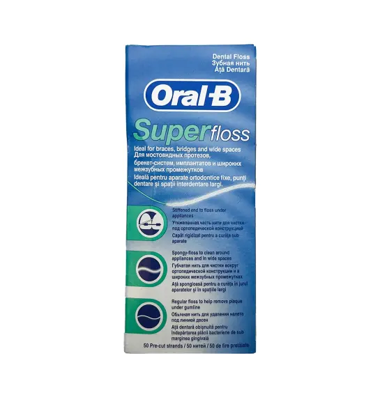 Oral-B Super floss diş ipi 50 m - 1