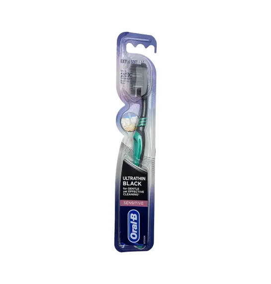 Oral-B Ultrathin Black Sensivite extra soft 40 diş fırçası - 1