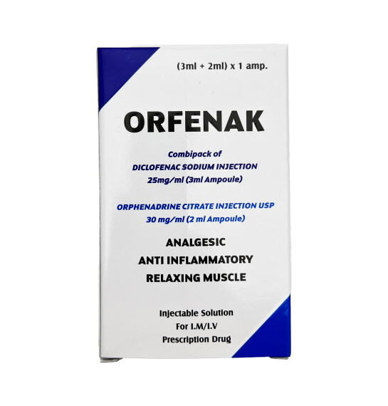 Orfenak 3 ml + 2 ml N1 ampul - 