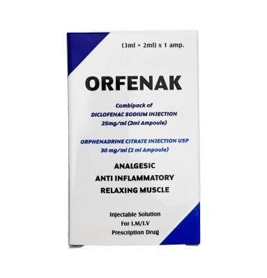 Orfenak 3 ml + 2 ml N1 ampul - 
