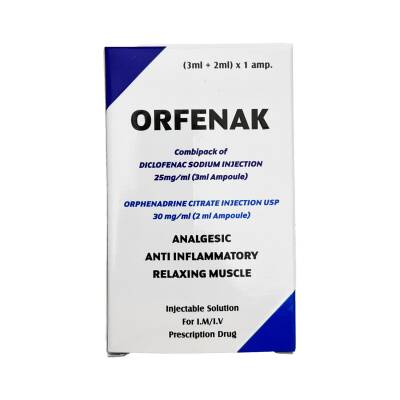 Orfenak 3 ml + 2 ml N1 ampul - 