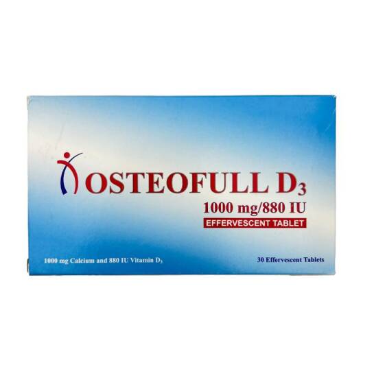 OSTEOFULL D3 1000MG/880 IU EFV N30 TB - 1