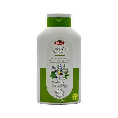 Otaci 10 Bitkili 400 ml Şampun
