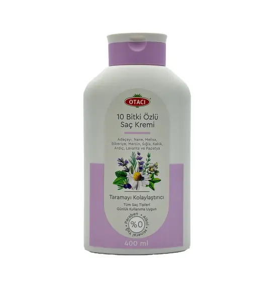 Otaci Bərpaedici 10 bitki tərkibli 400 ml saç kremi - 1
