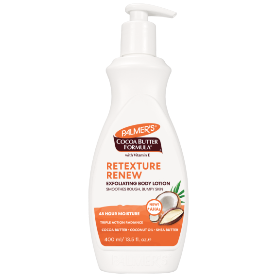 Palmers Kakao yağı - Exfolianting aşındırıcı bədən losyonu 400 ml - 1