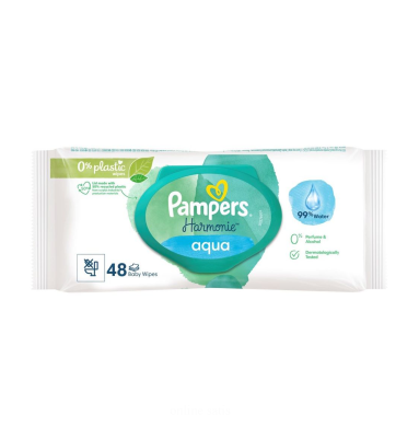 Pampers Aqua Pure salfet N48 - PAMPERS