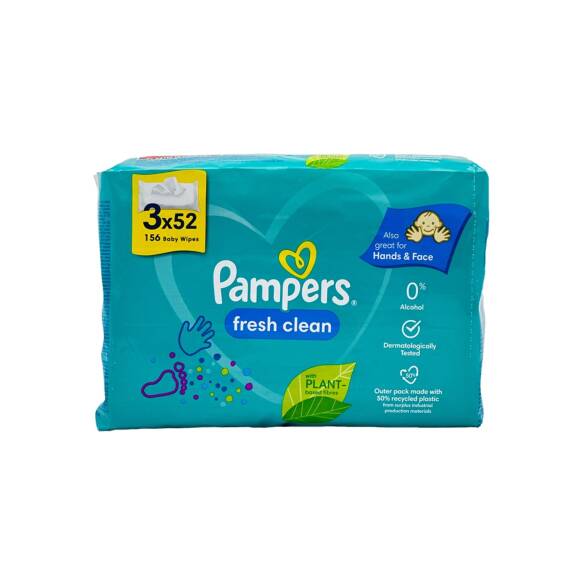 Pampers Fresh Clean nəm salfet N52 - 1