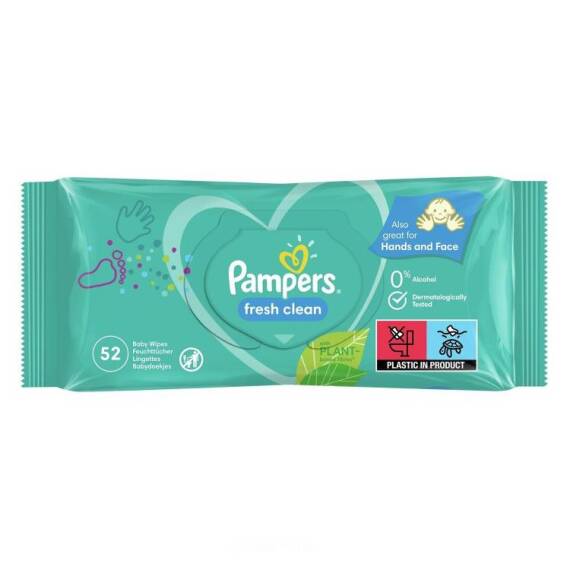 Pampers Fresh Clean salfet N52 - 1