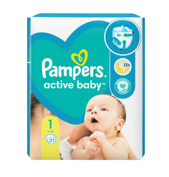 Pampers N1 2-5 kq N21 - 1