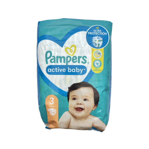 Pampers N3 6-10 kq N14 - 1