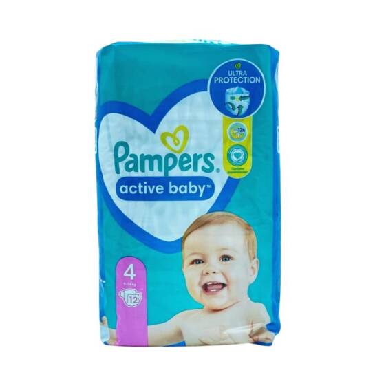 Pampers N4 9-14 kq N12 - 1