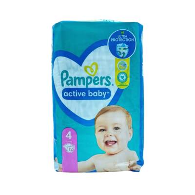 Pampers N4 9-14 kq N12 - PAMPERS