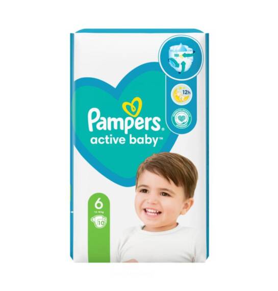 Pampers N6 13-18 kq N10 - 1