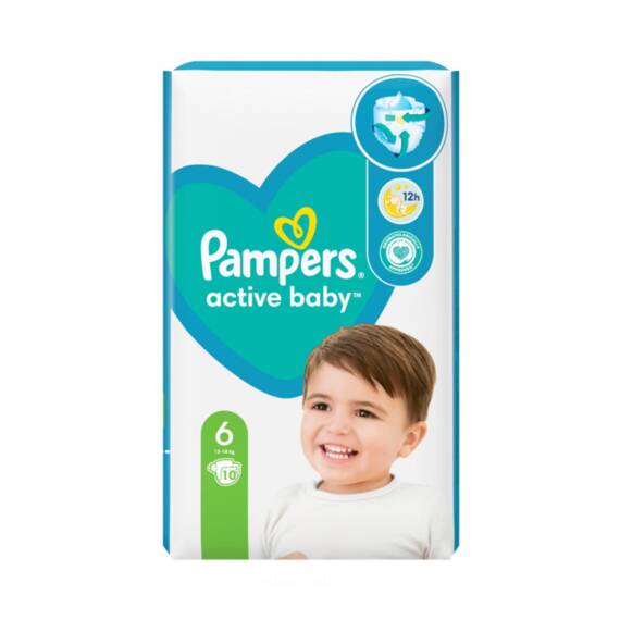 Pampers N6 13-18 kq N10 - 1