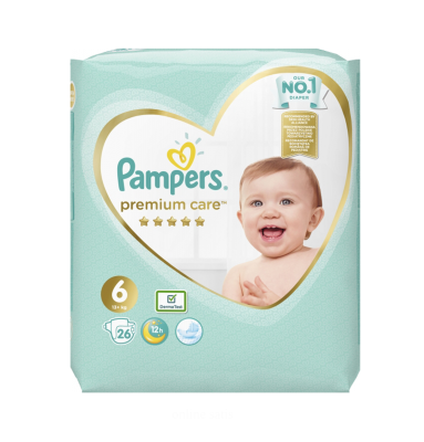Pampers Premium Care 6 13+ kq N26 - PAMPERS