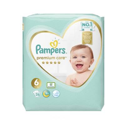 Pampers Premium Care 6 13+ kq N26 - PAMPERS