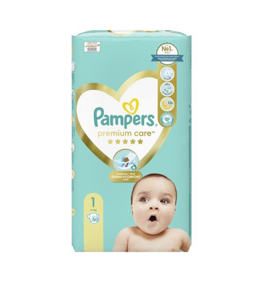 Pampers Premium Care N1 2-5 kq N52 - 1