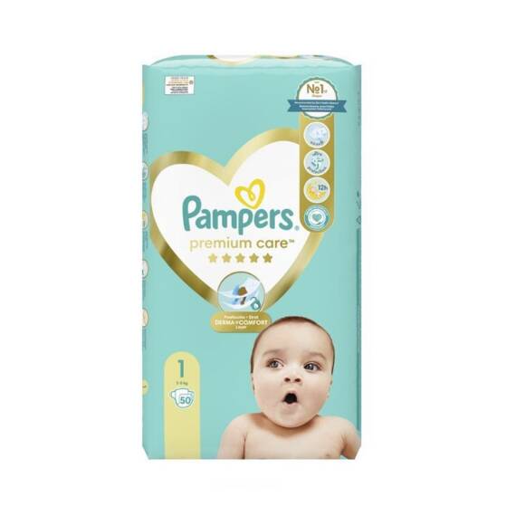 Pampers Premium Care N1 2-5 kq N52 - 1