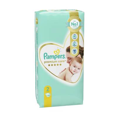 Pampers Premium Care N2 4-8 kq N46 - PAMPERS