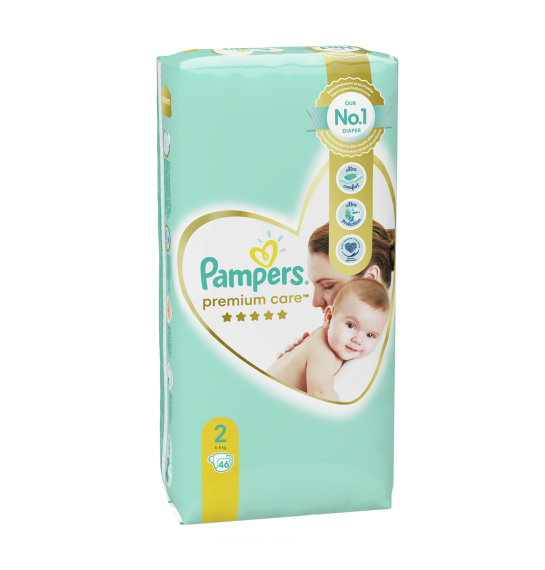 Pampers Premium Care N2 4-8 kq N46 - 1