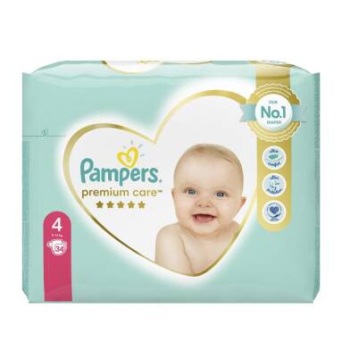 Pampers Premium Care N4 9-14 kq N34 - PAMPERS