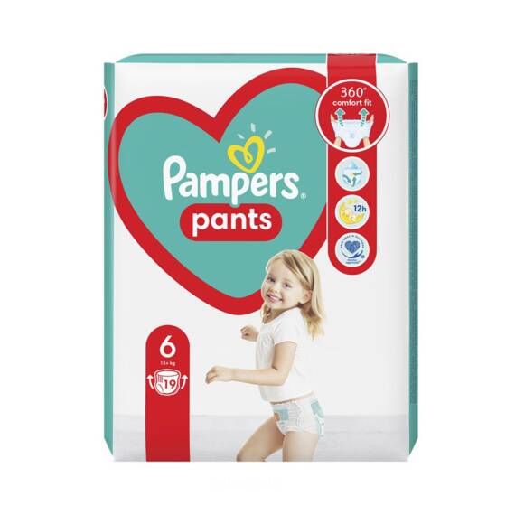 Pampers Tuman bezi 6 14-19 kq N19 - 1