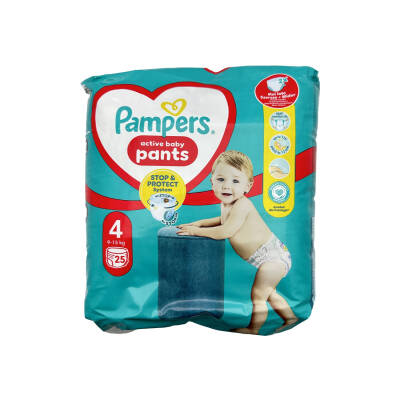 Pampers Tuman Bezi Boyuk N4 9-15 kg N25 7741 - PAMPERS