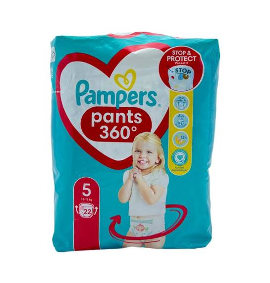 PAMPERS TUMAN BEZI KICIK N5 12-17KG N22 7772 - 1