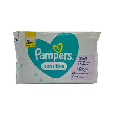 PAMPERS WIPES SENSITIVE*156 (12) 2556 - PAMPERS