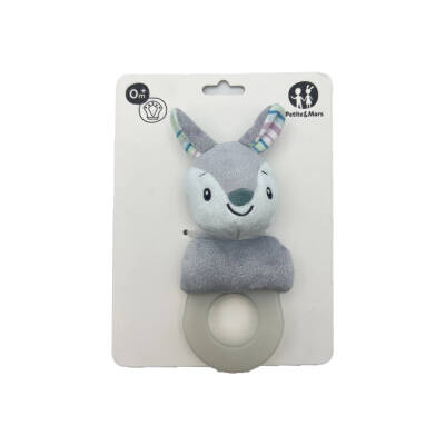 Petite Mars 591552 Teether With Rattle Squirrel Body 3M+ - PETITE MARS