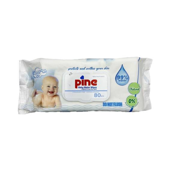 PINE BABY WATER WIPES N80 5922 - 1