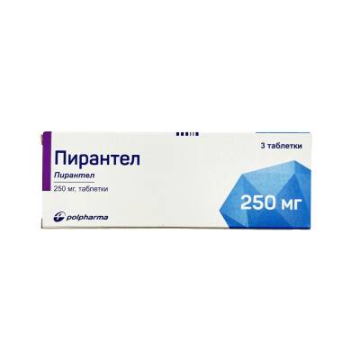 PIRANTEL 250MG N3 TB - 