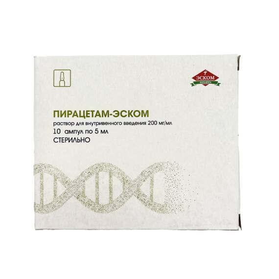 PIRASETAM-ESKOM 20% 5ML N10 AMP - 1