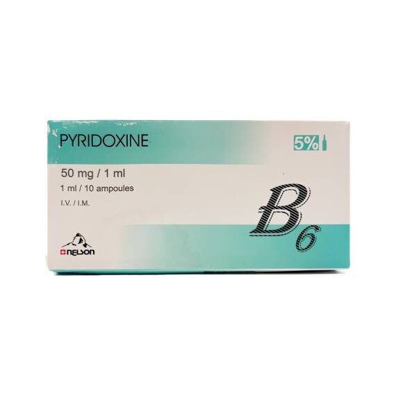 PIRIDOKSIN HIDROXLORID 50MG 1ML N10 AMP(B6) (REYGAN) - 1