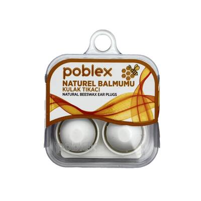 Poblex Balmumu qulaq tıxacı 2-li - POBLEX