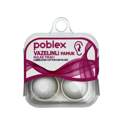 Poblex Vazelinli Pambıq, Qulaq Tıxacı 4-Lü - 