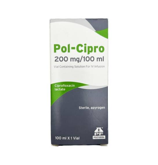 Pol-Cipro 200 mq 100 ml sistem - 1