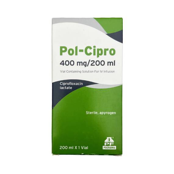 POL-CIPRO 400MG 200ML SISTEM - 1