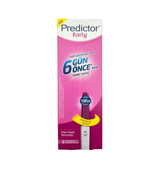 Predictor early hamiləlik testi 6 gün öncə - 1