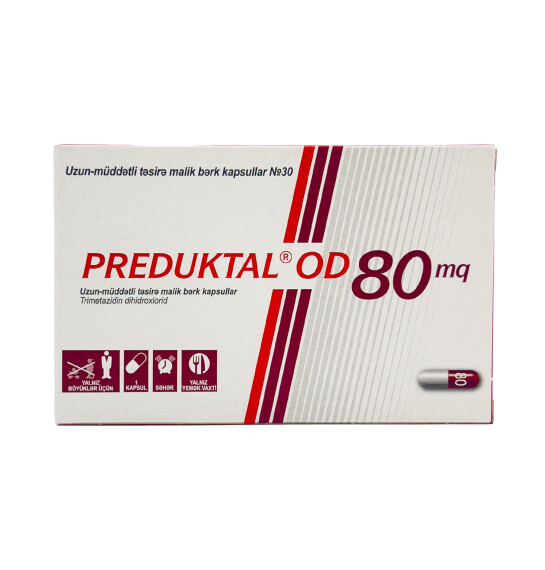 Preduktal Od 80 mq N30 kapsul - 