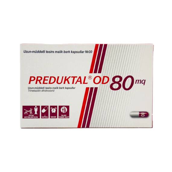 Preduktal Od 80 mq N30 kapsul - 1