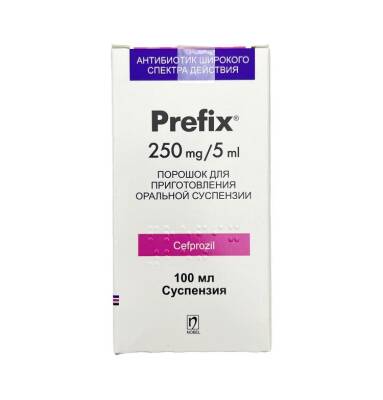 Prefix 250 mq 5 ml 100 ml suspenziya - 