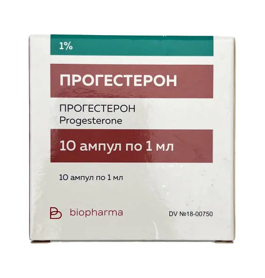 PROGESTERON 1% 1ML N10 AMP - 1