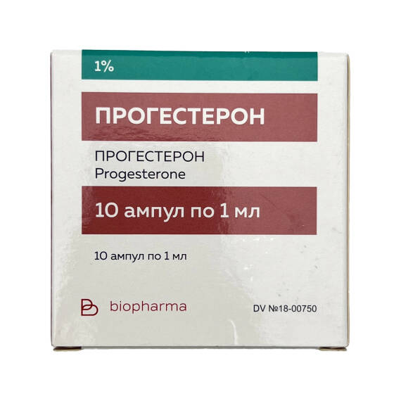 PROGESTERON 1% 1ML N10 AMP - 1
