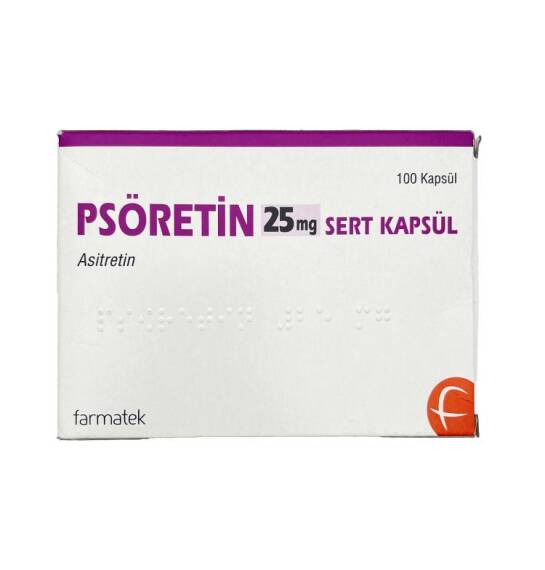Psoretin 25 mq N100 kapsul - 1
