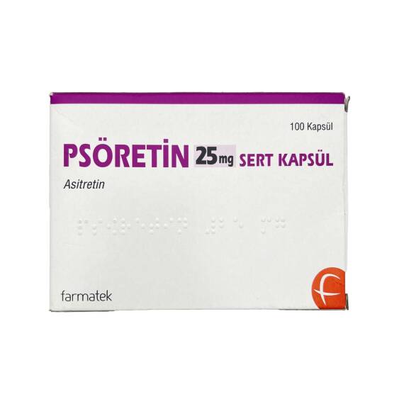 Psoretin 25 mq N100 kapsul - 1