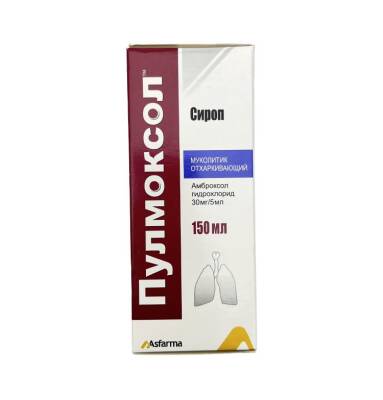 Pulmaksol 6 mq 150 ml sirop - 