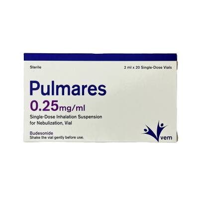 Pulmares 0,25 mq 2 ml N20 flakon - 