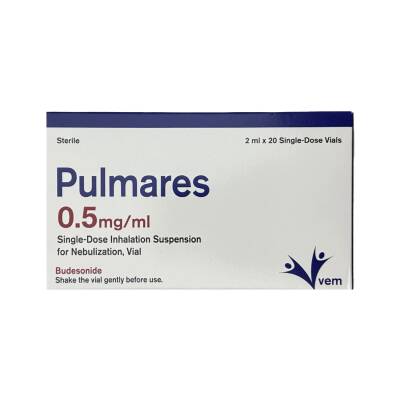Pulmares 0,5 mq 2 ml N20 flakon - 